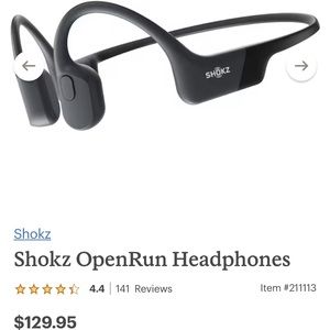 NWT Shokz OpenRun